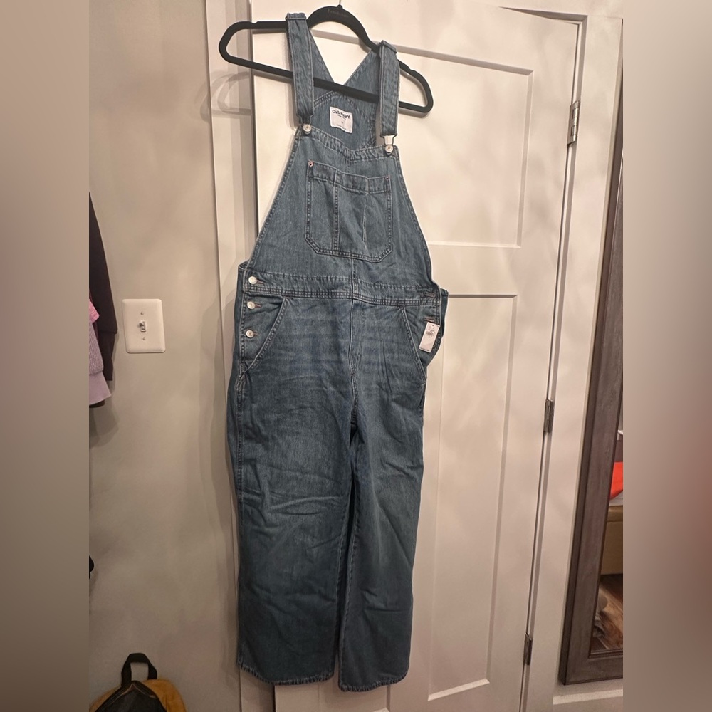 Old Navy Blue Denim Jumpsuit